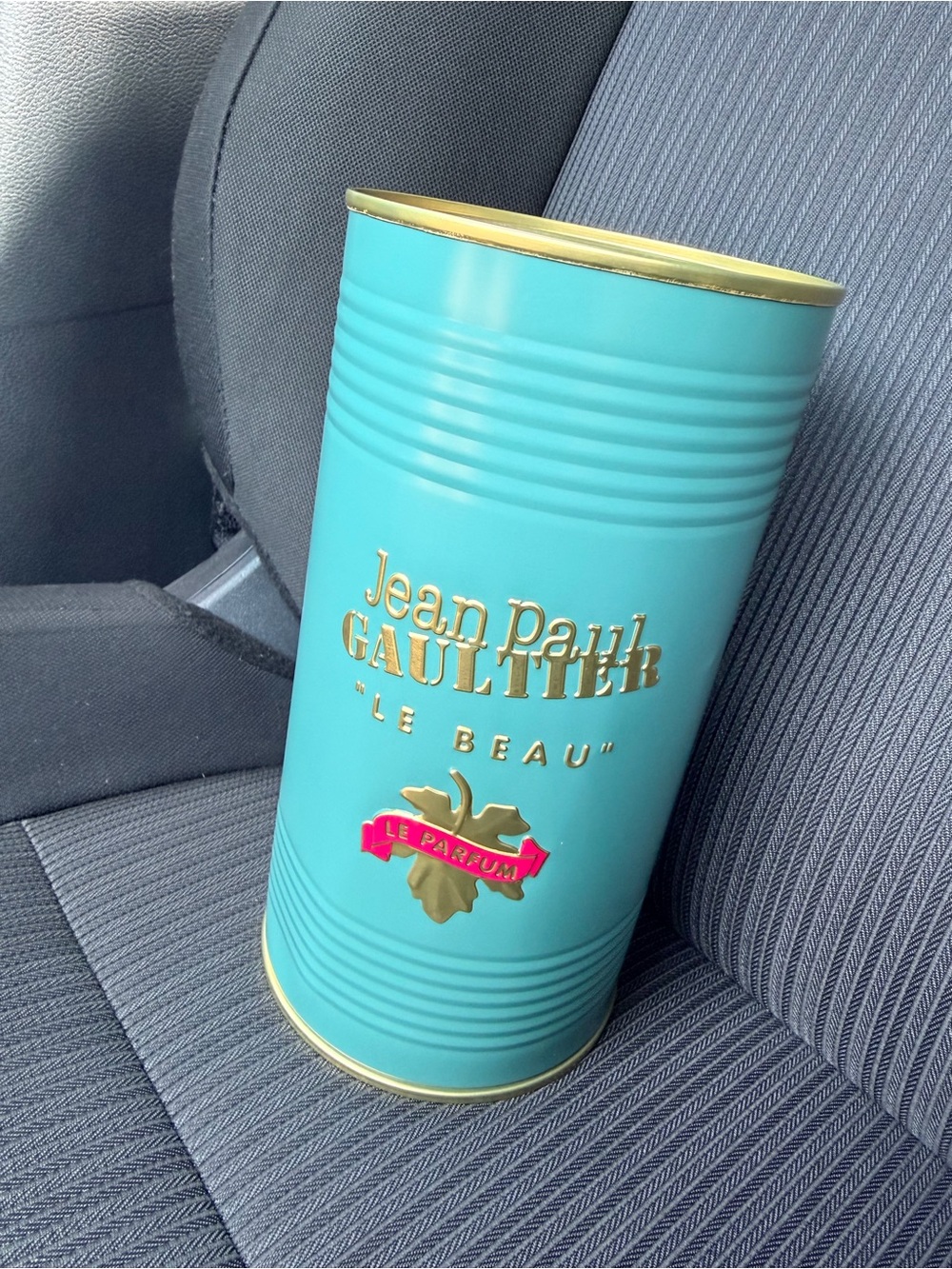 Jean Paul Gaultier Gold Round Tin